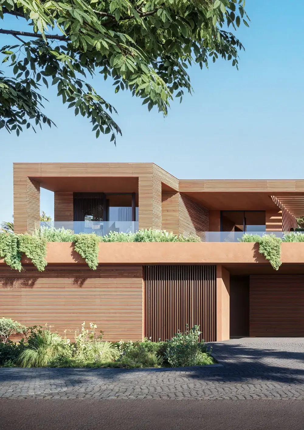 Five-bedroom villa in earth finish, Shakhbout City