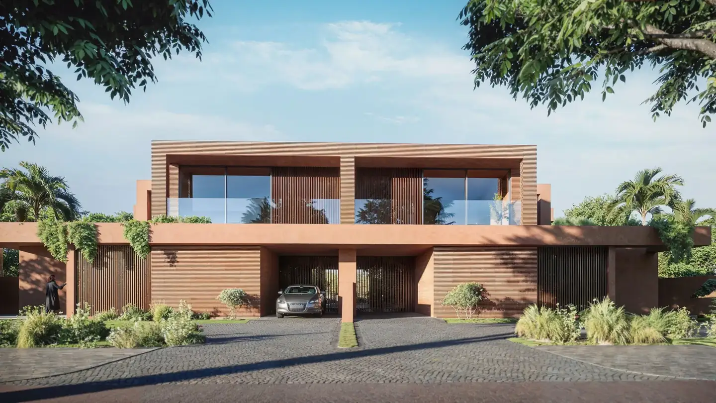 Four-bedroom villa